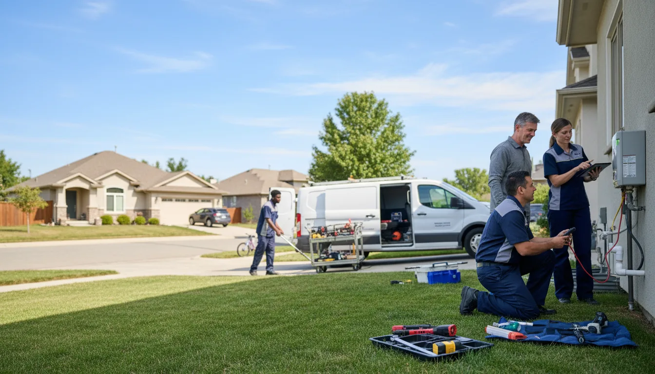 Tankless water heater service in Christoval, TX
